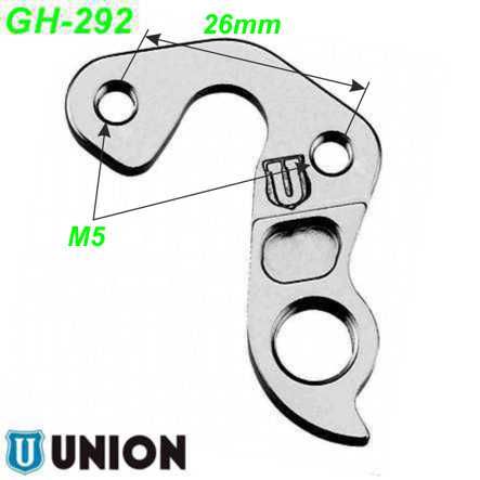 Ausfallende Schaltauge GH-292 Union Marwi Scott