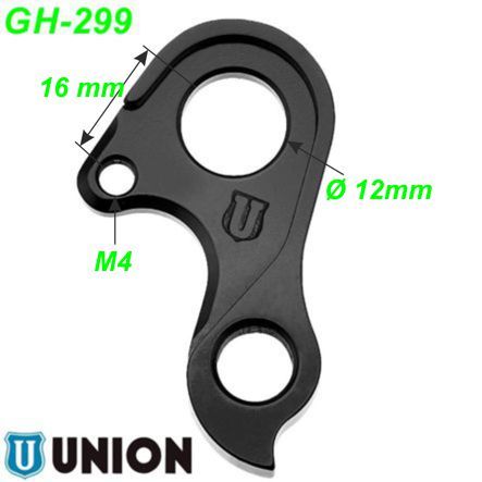 Ausfallende Schaltauge GH-299 Union Haibike