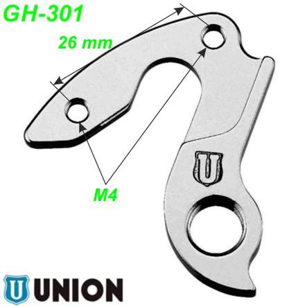 Ausfallende Schaltauge GH-301 Union Haibike Hercules