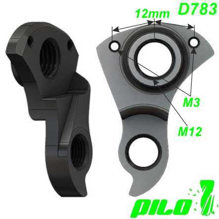 Ausfallende Schaltauge CNC Pilo D783 Giant