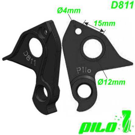 Ausfallende Schaltauge CNC Pilo D811 BMC