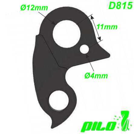 Ausfallende Schaltauge CNC Pilo D815 Norco