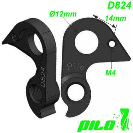 Ausfallende Schaltauge CNC Pilo D824 Bergamont