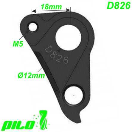 Ausfallende Schaltauge CNC Pilo D826 Specialized