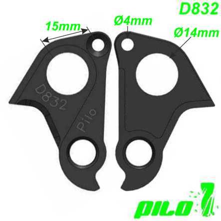 Ausfallende Schaltauge CNC Pilo D832 Canyon