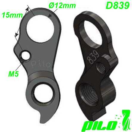 Ausfallende Schaltauge CNC Pilo D839 Cannondale