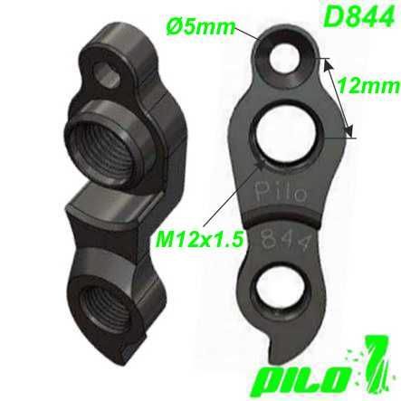 Ausfallende Schaltauge CNC Pilo D844 Cannondale GT Bicycles