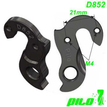 Ausfallende Schaltauge CNC Pilo D852 GT Bicycles