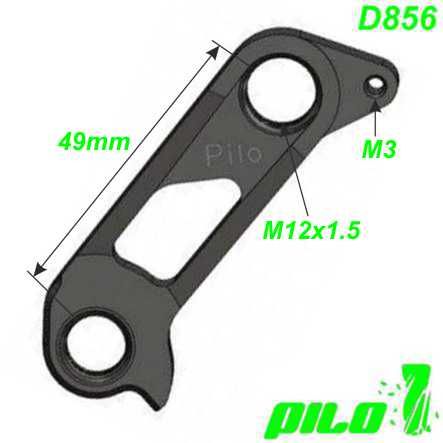 Ausfallenden Schaltaugen CNC Pilo D856 Merida