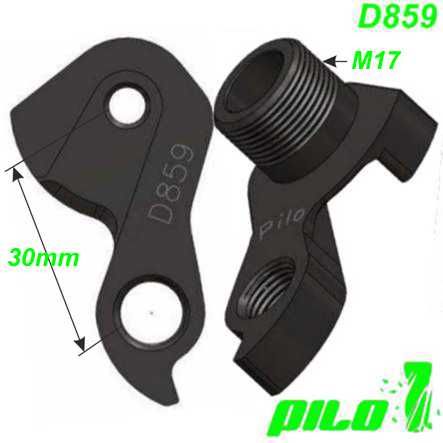 Ausfallende Schaltauge CNC Pilo D859 Trek