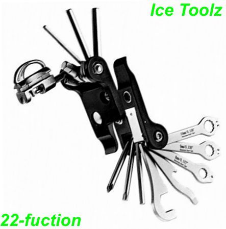Faltwerkzeug 22-Funktionen Ice Toolz