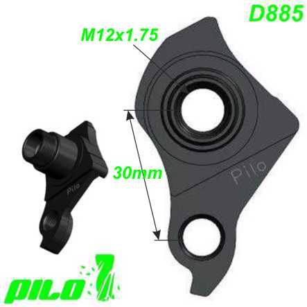 Ausfallende Schaltauge CNC Pilo D885 Norco