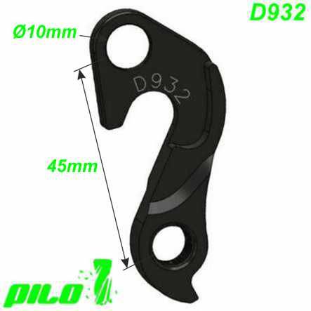 Ausfallende Schaltauge CNC Pilo D932 Specialized