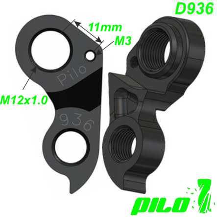 Ausfallende Schaltauge CNC Pilo D936 Cannondale