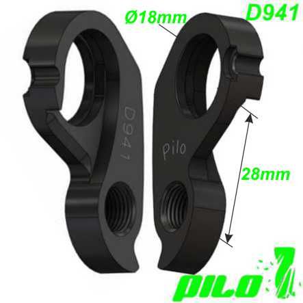 Ausfallende Schaltauge CNC Pilo D941 Argon 18 Marin Polygon