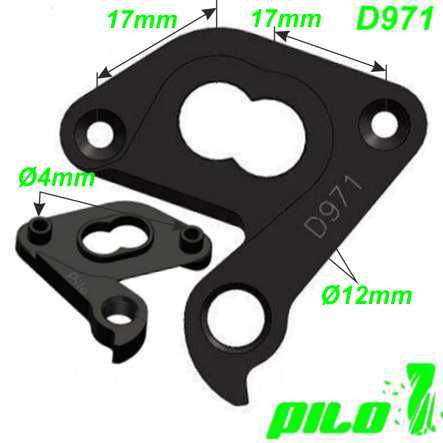 Ausfallende Schaltauge CNC Pilo D971 Bergamont