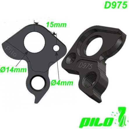 Ausfallende Schaltauge CNC Pilo D975 Canyon