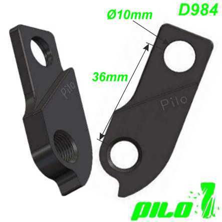 Ausfallende Schaltauge CNC Pilo D984 Focus