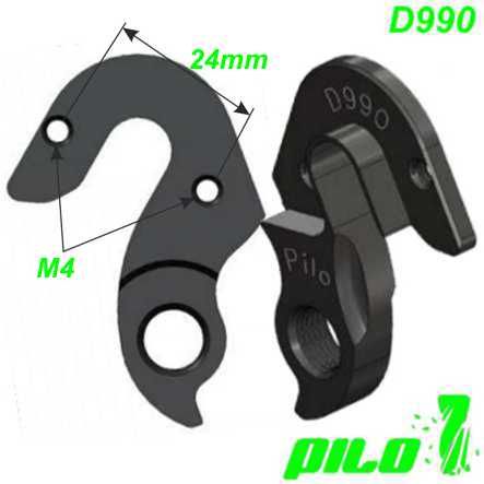 Ausfallende Schaltauge CNC Pilo D990 Conway