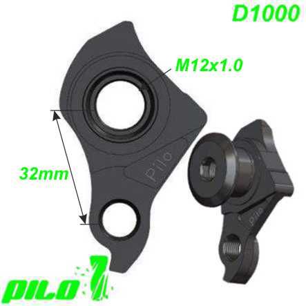 Ausfallende Schaltauge CNC Pilo D1000 GH-399 Canyon Orbea Santa Cruz Specialized Trek YT