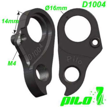 Ausfallende Schaltauge CNC Pilo D1004 Marin