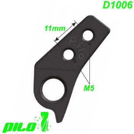 Ausfallenden Schaltaugen CNC Pilo D1006 Scott