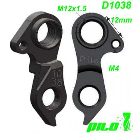 Ausfallende Schaltauge CNC Pilo D1038 Kellys Octane One