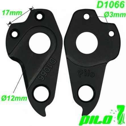 Ausfallende Schaltauge CNC Pilo D1066 Centurion