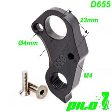 Ausfallende Schaltauge CNC Pilo D655 Giant