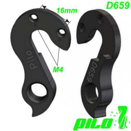 Ausfallende Schaltauge CNC Pilo D659 Apache Fondriest Univega