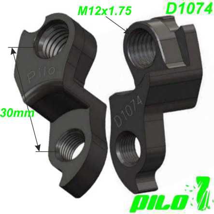 Ausfallende Schaltauge CNC Pilo D1074 GT Bicycles