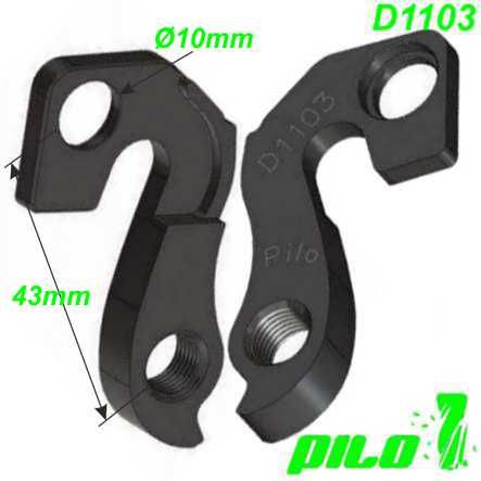 Ausfallende Schaltauge CNC Pilo D1103 GT Bicycles