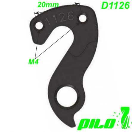 Ausfallende Schaltauge CNC Pilo D1126 KHS Wheeler