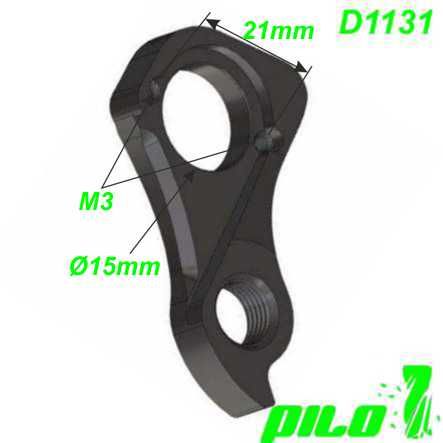 Ausfallende Schaltauge CNC Pilo D1131 Giant