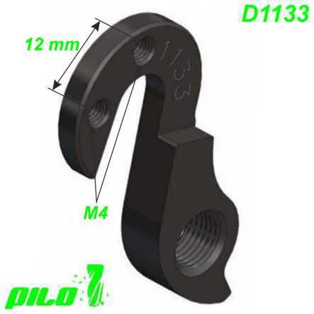 Ausfallende Schaltauge CNC Pilo D1133 Boardman Bulls