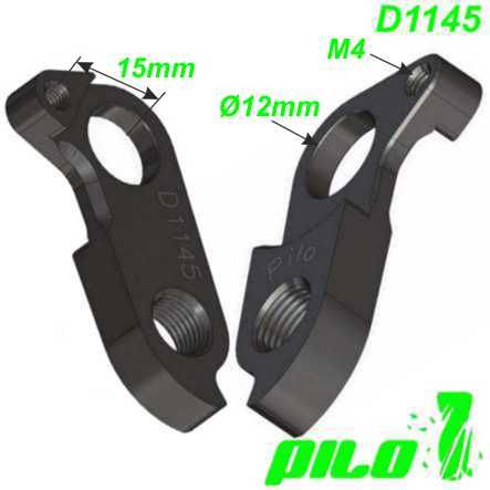 Ausfallende Schaltauge CNC Pilo D1145 Eddy Merckx KTM