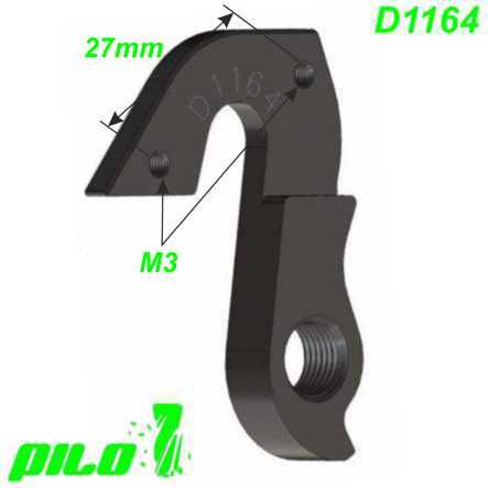 Ausfallende Schaltauge CNC Pilo D1164 Ghost Tiger