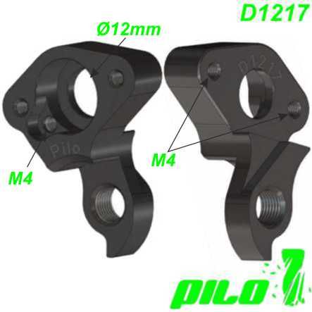 Ausfallende Schaltauge CNC Pilo D1217 Conor Kellys WRC