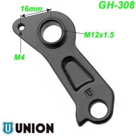 Ausfallende Schaltauge GH-308 Union Marwi Stevens