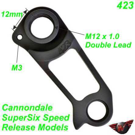Ausfallende Schaltauge CNC Wheels 423 Cannondale