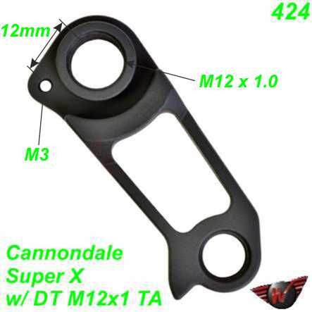 Ausfallende Schaltauge CNC Wheels 424 Cannondale