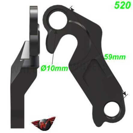 Ausfallende Schaltauge CNC Wheels 520 Giant