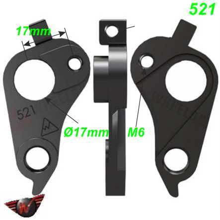 Ausfallende Schaltauge CNC Wheels 521 Specialized