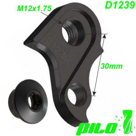 Ausfallende Schaltauge CNC Pilo D1239 Conway Haibike Husqvarna Kellys Peugeot Raymon