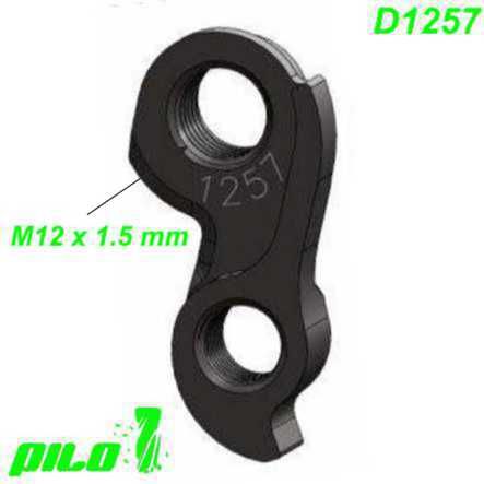 Ausfallende Schaltauge CNC Pilo D1257 Bulls