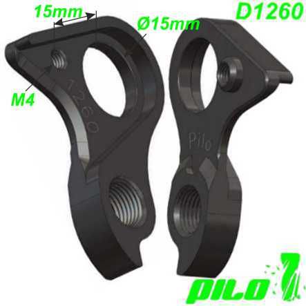 Ausfallende Schaltauge CNC Pilo D1260 GH-232 Felt Rocky Mountain