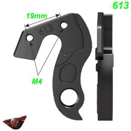 Ausfallende Schaltauge CNC Wheels 613 Specialized