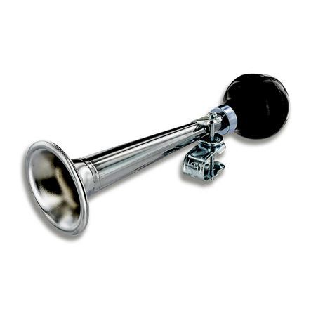 Horn Hupe Balghorn verchromt Einklang 22 cm