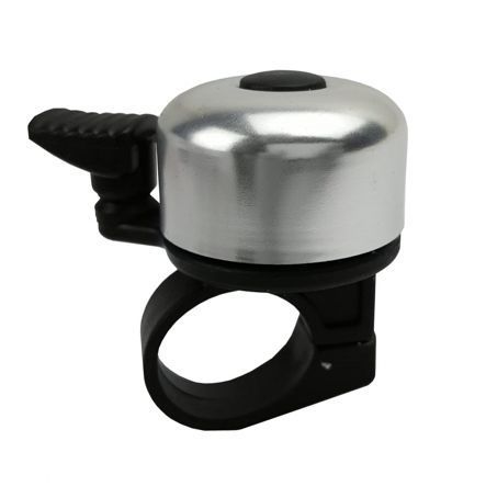 Fahrradglocke Billy drehbar alu poliert neutral