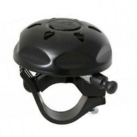 Fahrradglocke Eddy schwarz Ø 31.8